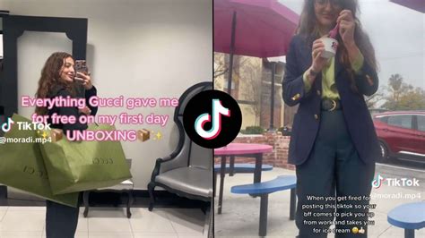 Woman reveals how Gucci fired her because of viral TikTok